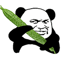 熊猫脸,黄瓜的表情包