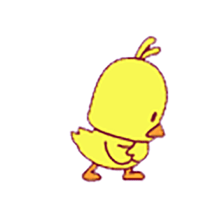 小黄鸭,做运动的表情包